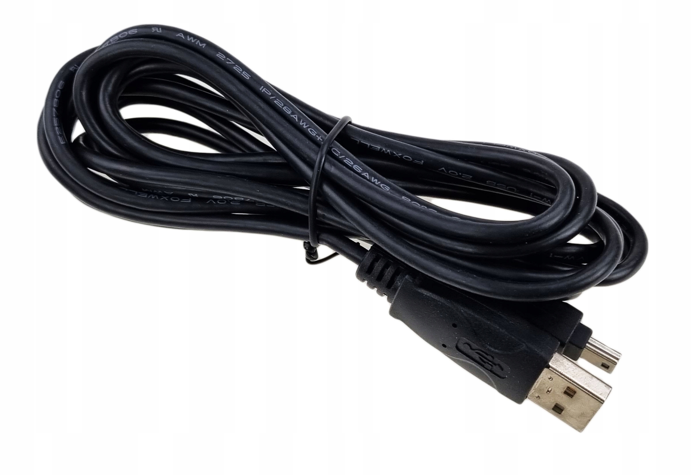 Nowy Kabel Usb Mini Usb 2,5M Dobra Jakość