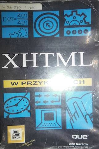 XHTML w przykładach - Ann Navarro