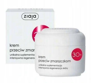 

Ziaja Krem półtłusty przeciwzmarszczkowy 30+, 50ml
