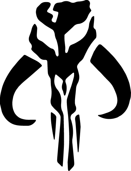 

Naklejki Star Wars Mandalorian Mythosaur Skull