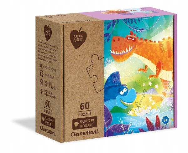 Puzzle 60el Zakręceni Przyjaciele Play for future