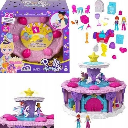 Polly Pocket Tort Urodzinowy