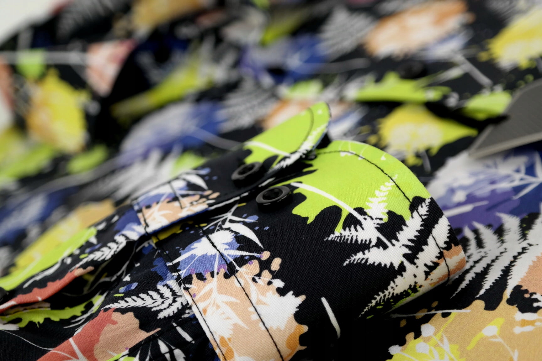 HARVEY JOHNSON Koszula męska HJ131 Rozm M 39/40 Kolor wielokolorowy