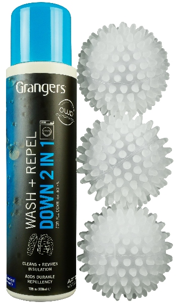 Grangers Zestaw do prania i impregnacji puchu Down Care Kit 300 ml