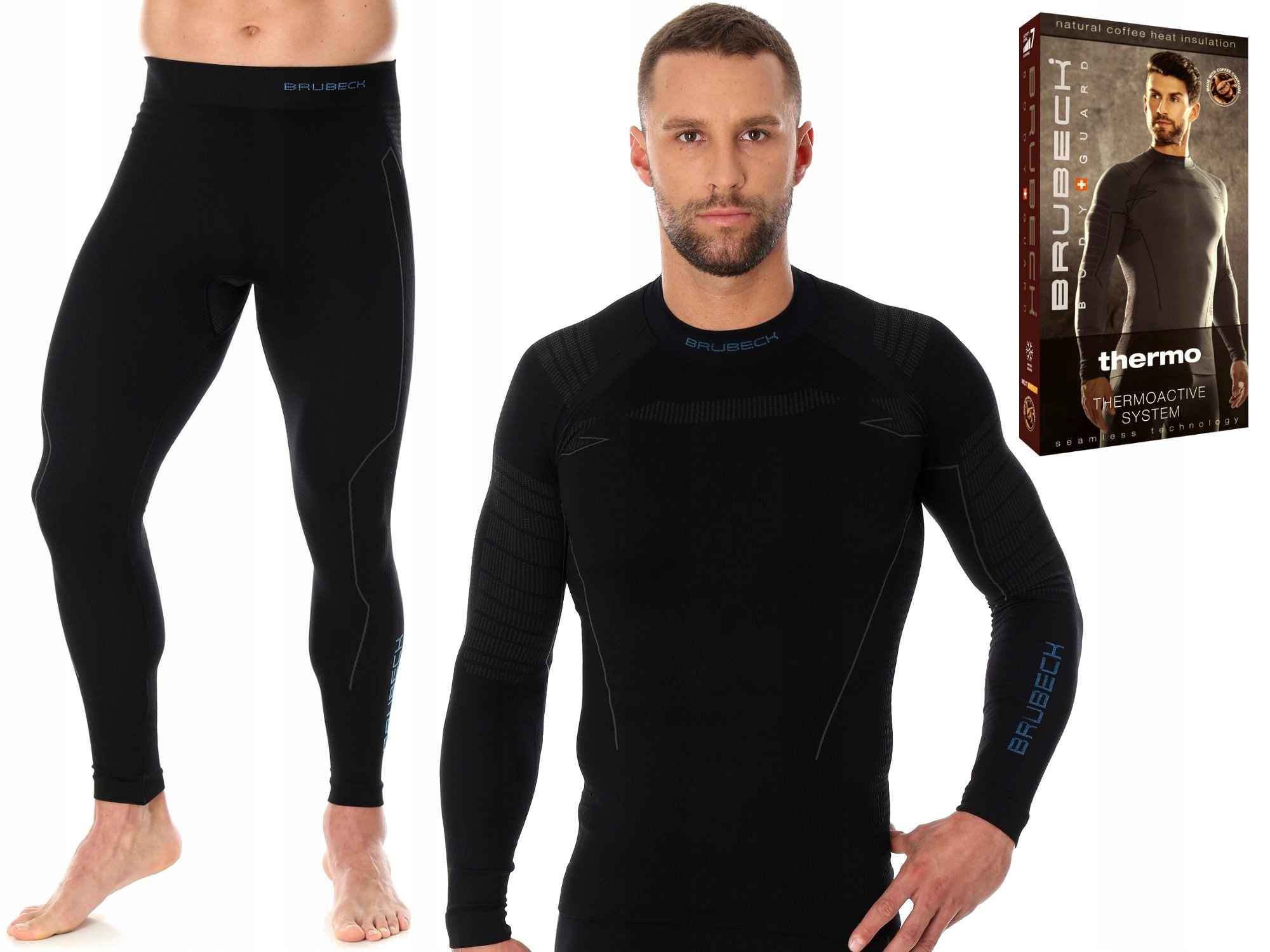 Termoaktivní spodní prádlo Brubeck Thermo pánské velikost XXL