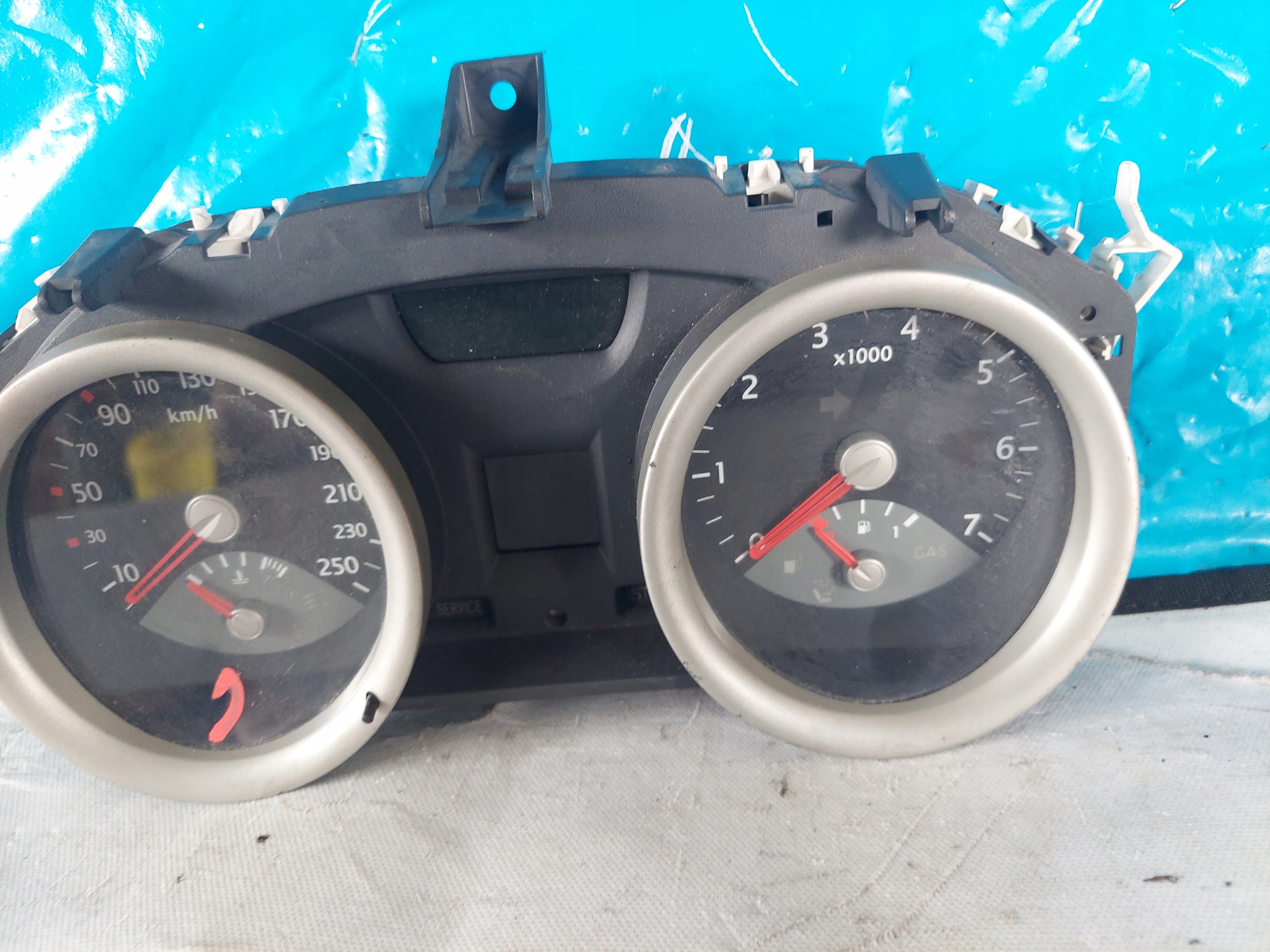 dials clock MEGANE II 1.5 DCI 8200306552