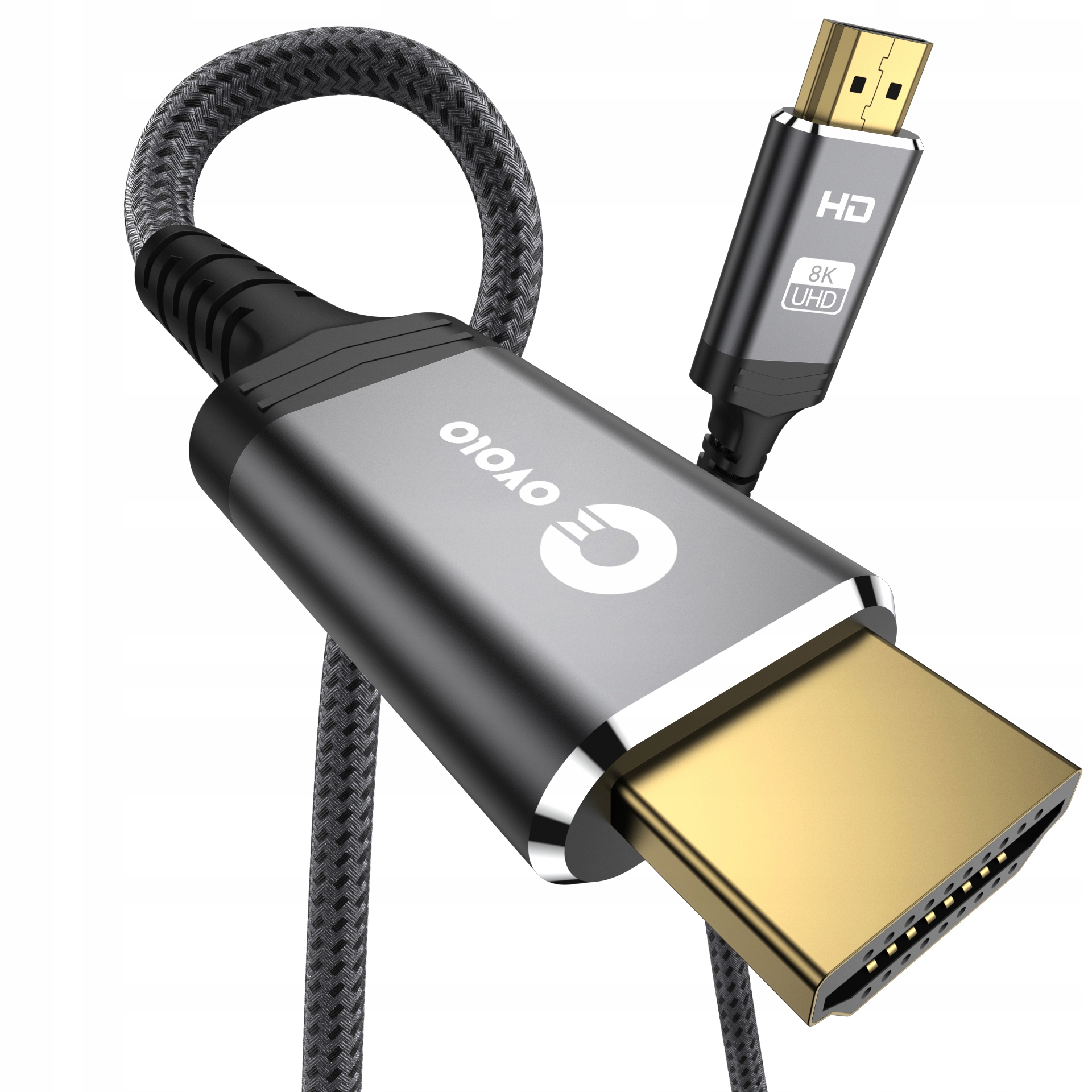 Przewód HDMI 2.1 do KINA DOMOWEGO 8K 4K eARC Dolby Atmos Kabel 0.5m HDR