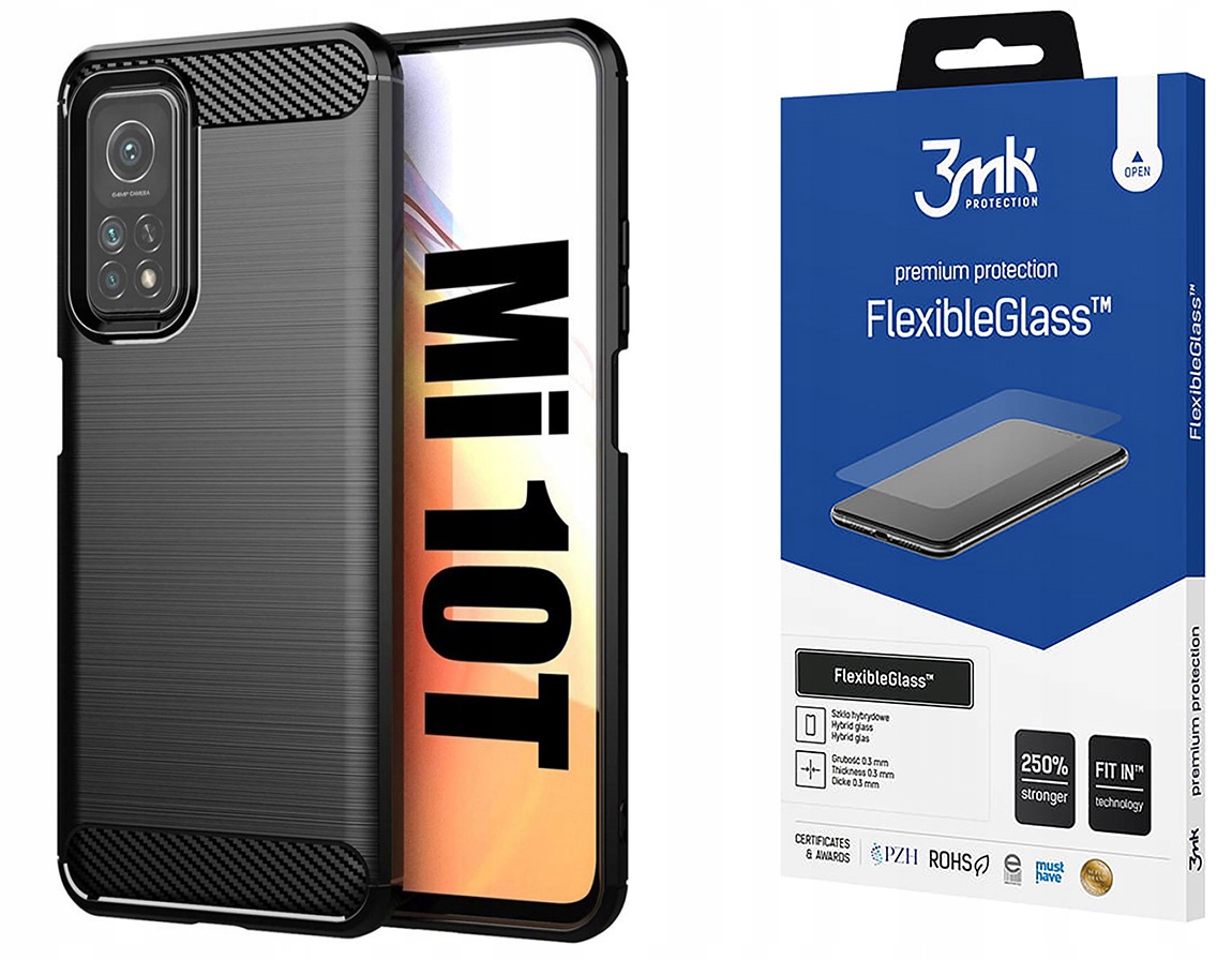 

Etui do Xiaomi MI 10T / MI10T Pro Slim + szkło 3MK