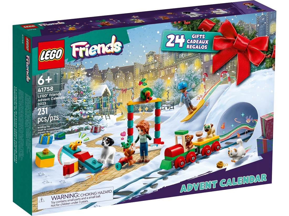 Lego Friends Stavebnice 2023 Adventní Kalendář 41758