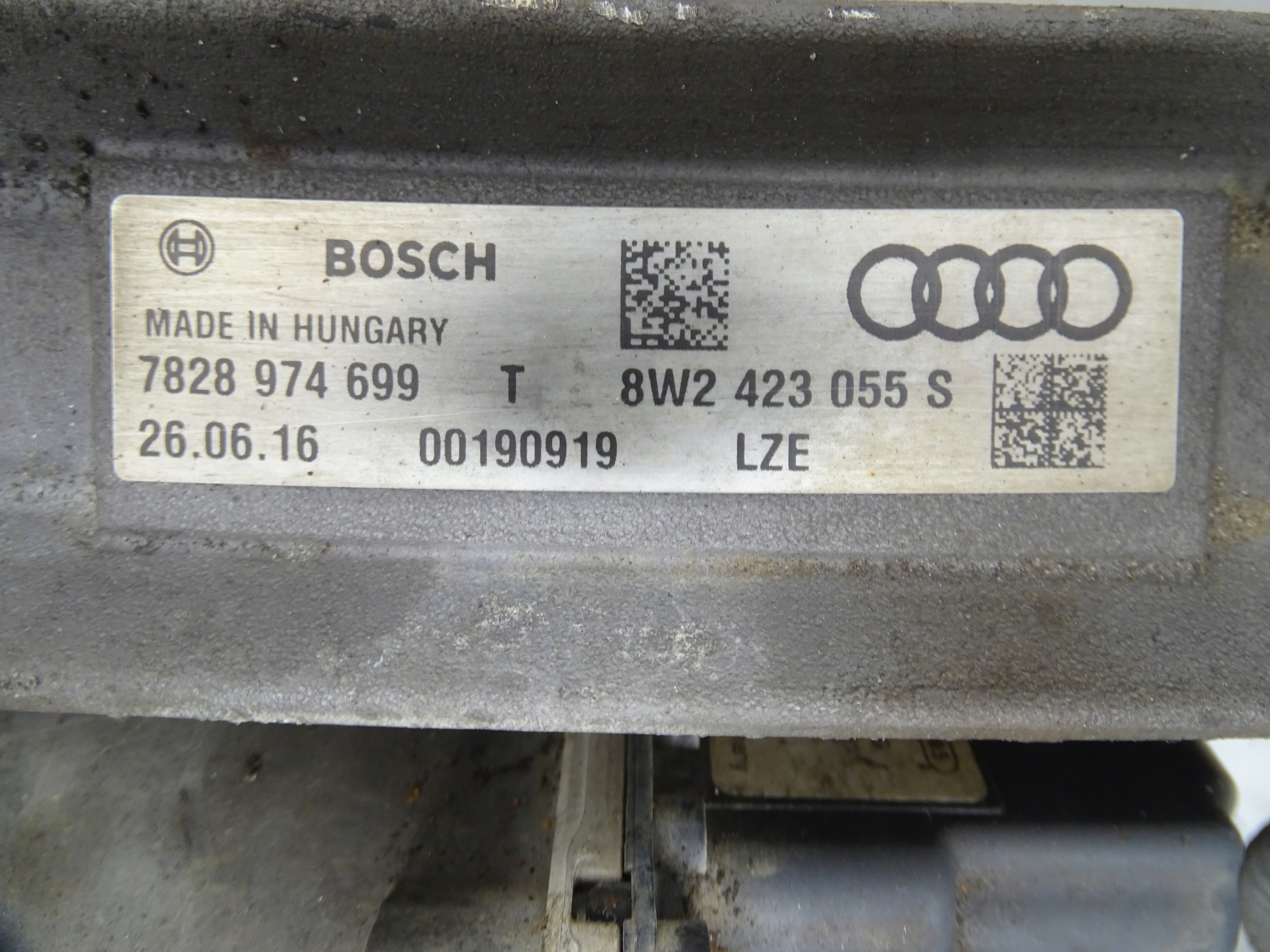 control steering rod control AUDI A5 II F5 A4 B9 8W 8W0909144F UK