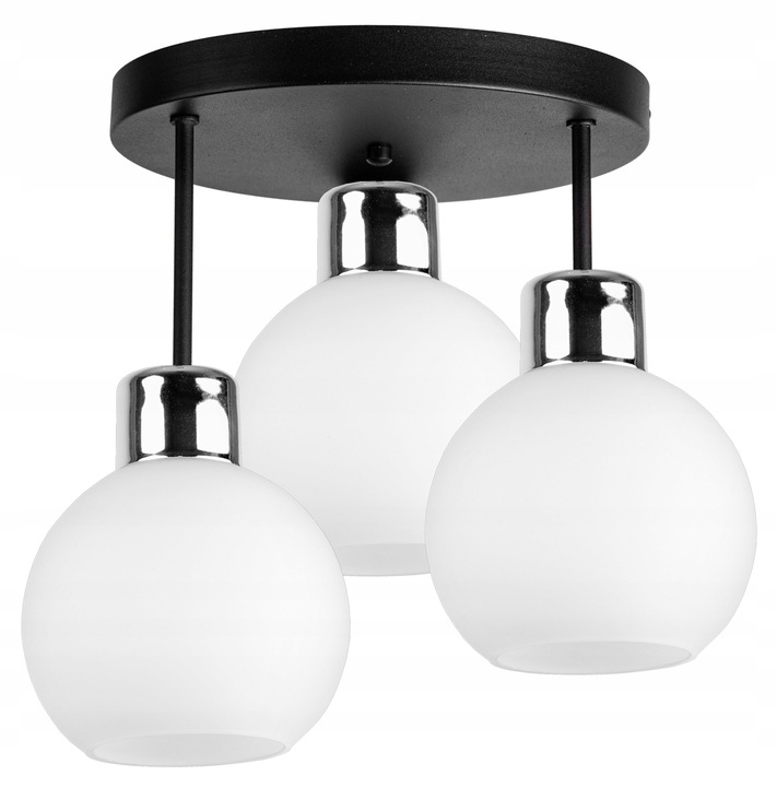 

Szklana Lampa Wisząca Sufitowa Żyrandol Loft Led