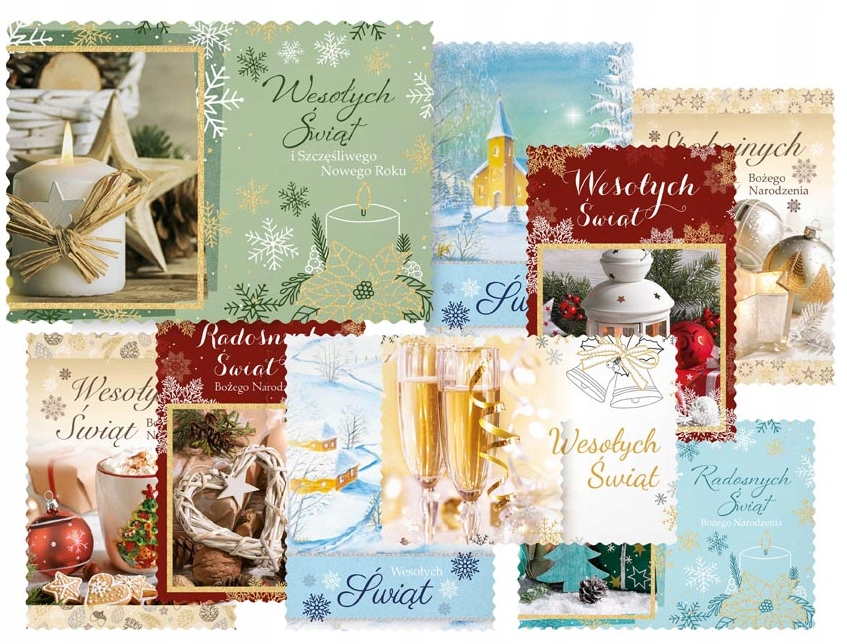 Pohlednice Přání K Vánocům 100 Kusů Mfp