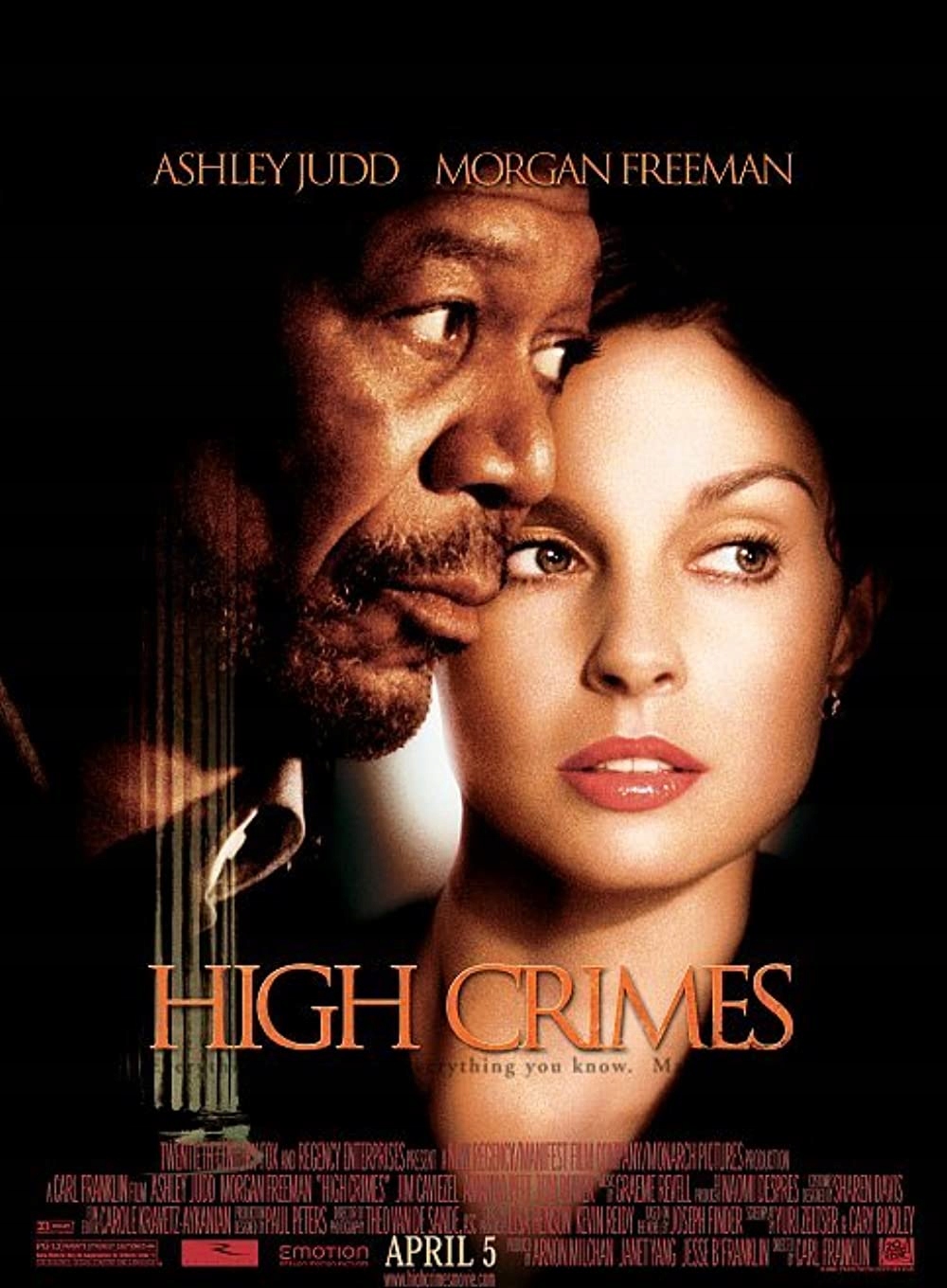 FILM DVD HIGH CRIMES - POLSKI JĘZYK