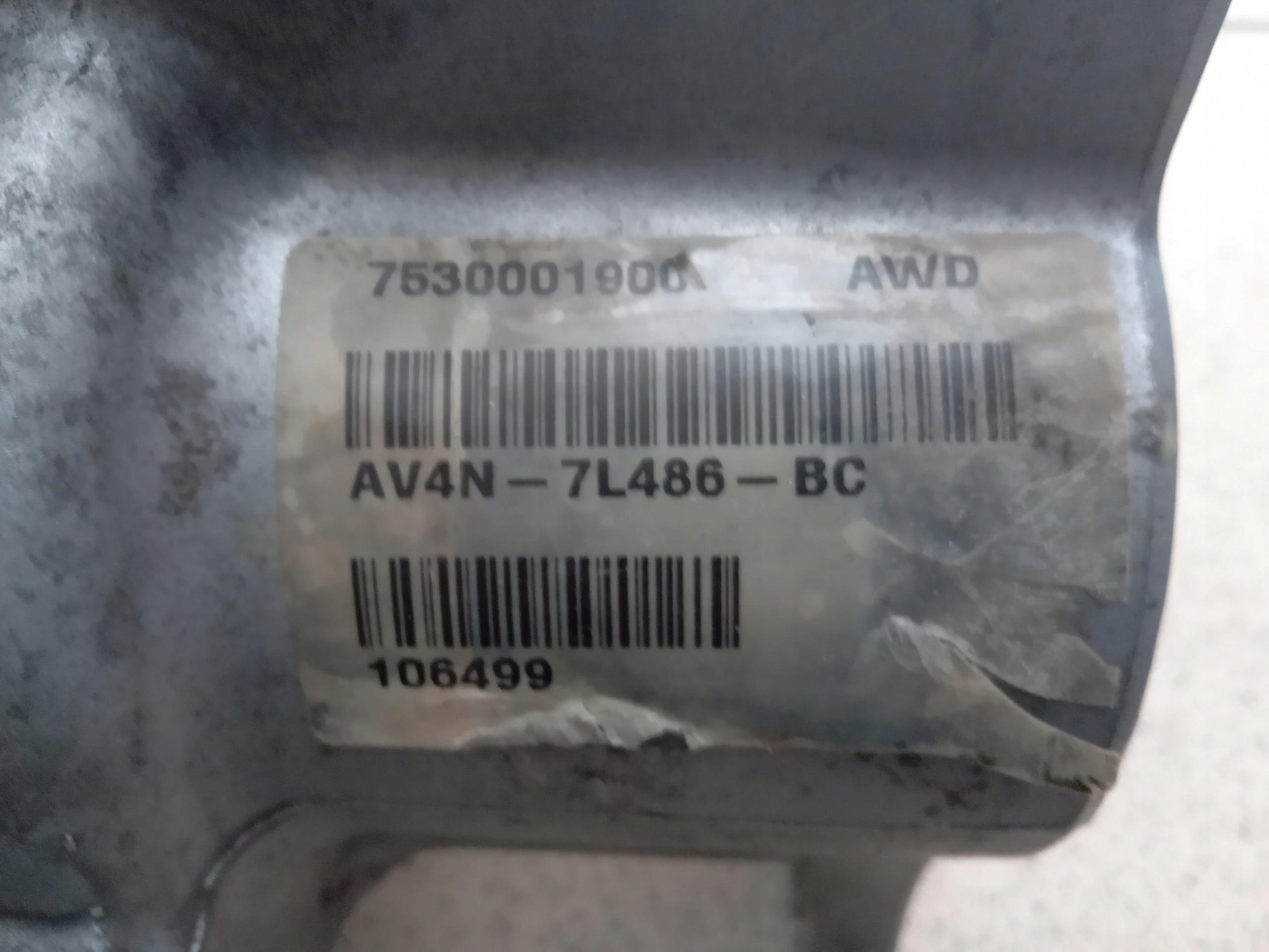 PRZEDNI MOST DYFER REDUKTOR FORD KUGA MK1 2.0 TDCI Typ samochodu Samochody osobowe