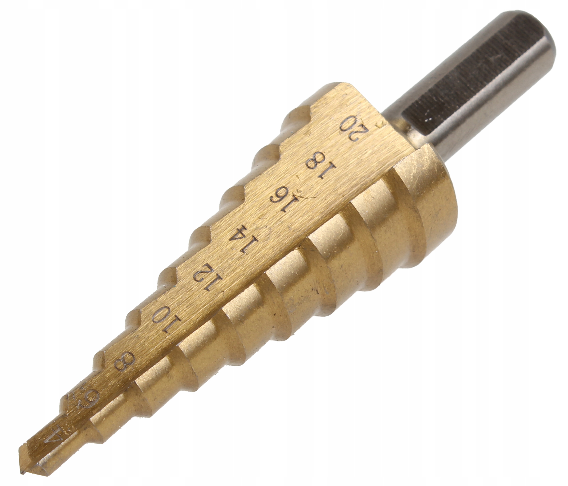 JOBI WIERTŁO STOŻKOWE TYTAN 4-20MM HSS