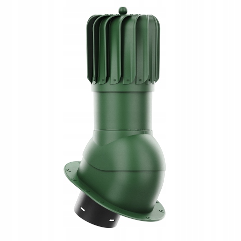 Rotačný krb Rotoline na ploché podstavce Pi fi 125 mm podlhovastý, zelený