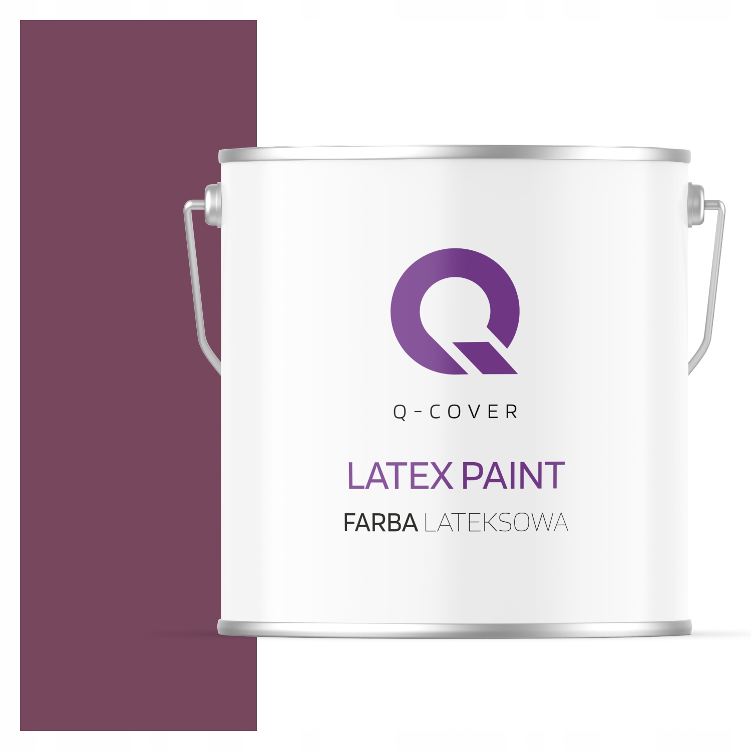 Barva Do Interiéru Stěn Stropů Odolná, Barva Vínová H2809 5L Matná