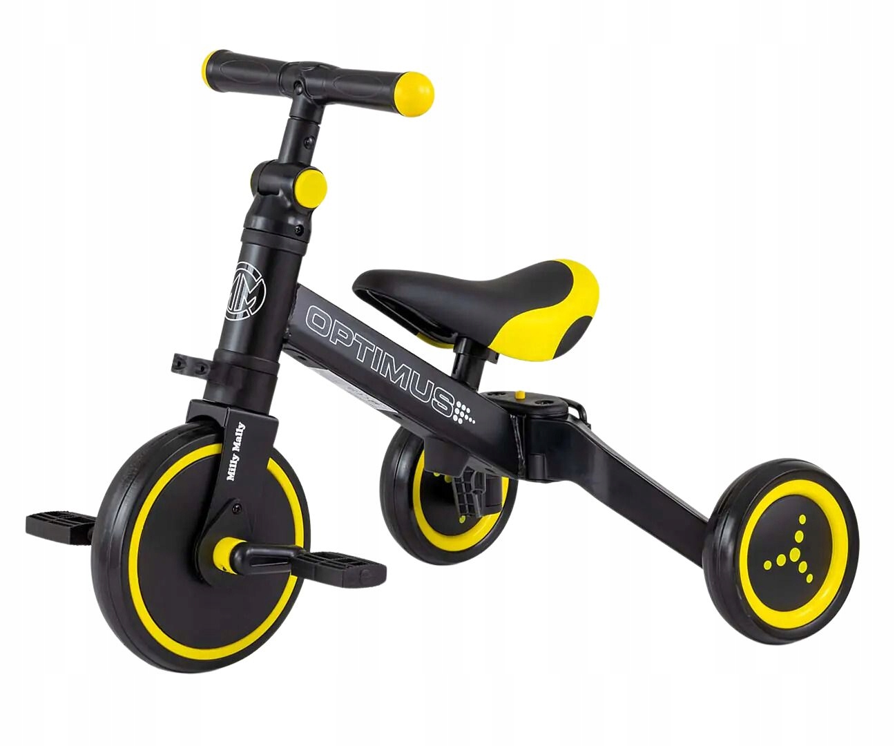 Rowerek trójkołowy Milly Mally Optimus 3 in 1