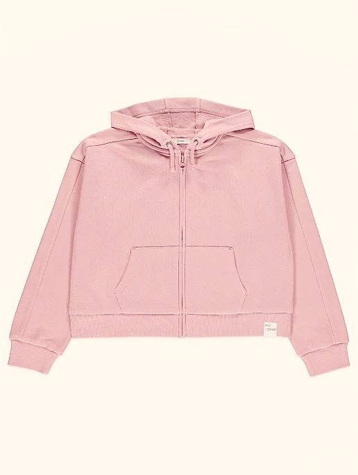 

George Różowa bluza z kapturem roz 122-128 cm