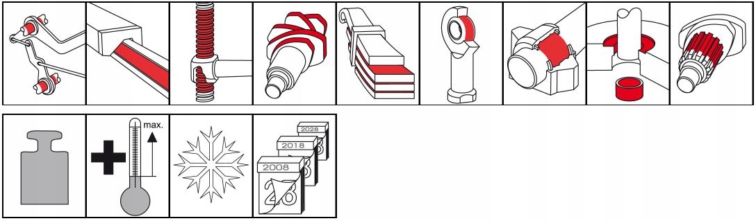 OKS 511 400 ml Lakier slizgowy MoS szybkoschnacy Brand OKS