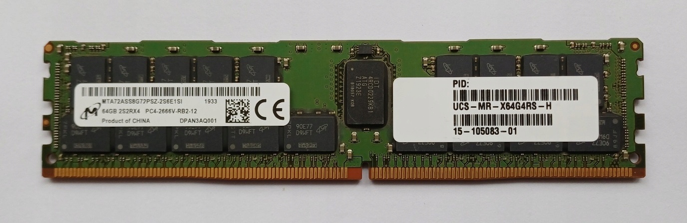 メモリ DDR4-2666 16GBx4枚 計64GB メモリ DDR4-2666 16GBx4枚 計64GB メモリ 16GB×4枚=64GB DDR4-2666