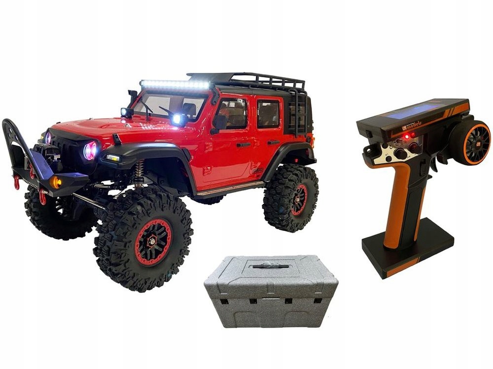 DF-4S Pro Crawler Red Rtr (rc 1/10) Df Models 3164