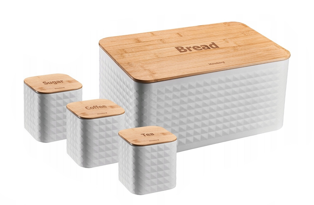 Zestaw Chlebak na Pieczywo + 3 Pojemniki CH39 WZ2