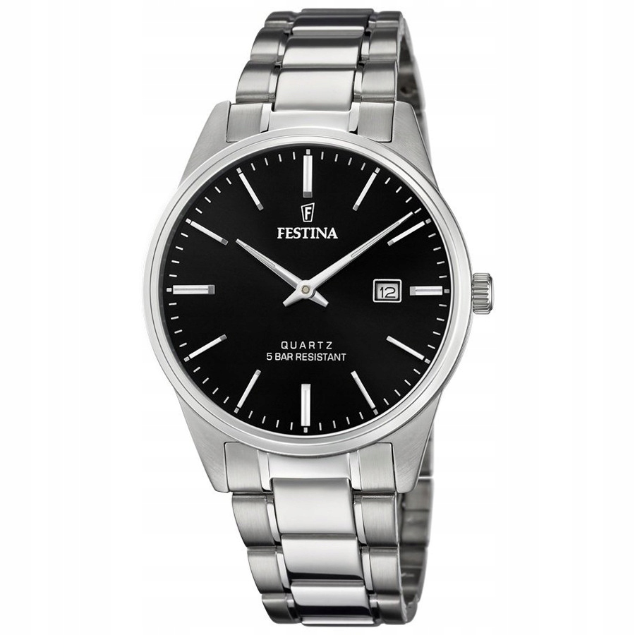 Pánské Hodinky Festina F20511-4 stříbrný náramek
