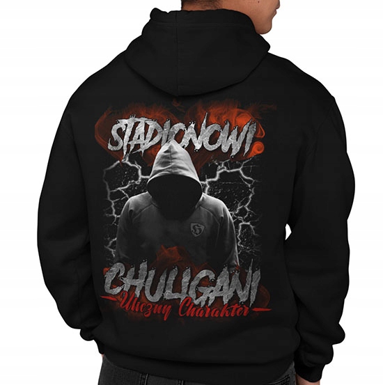 

Bluza Z Kapturem Dla Kibica Uliczny Charakter 3