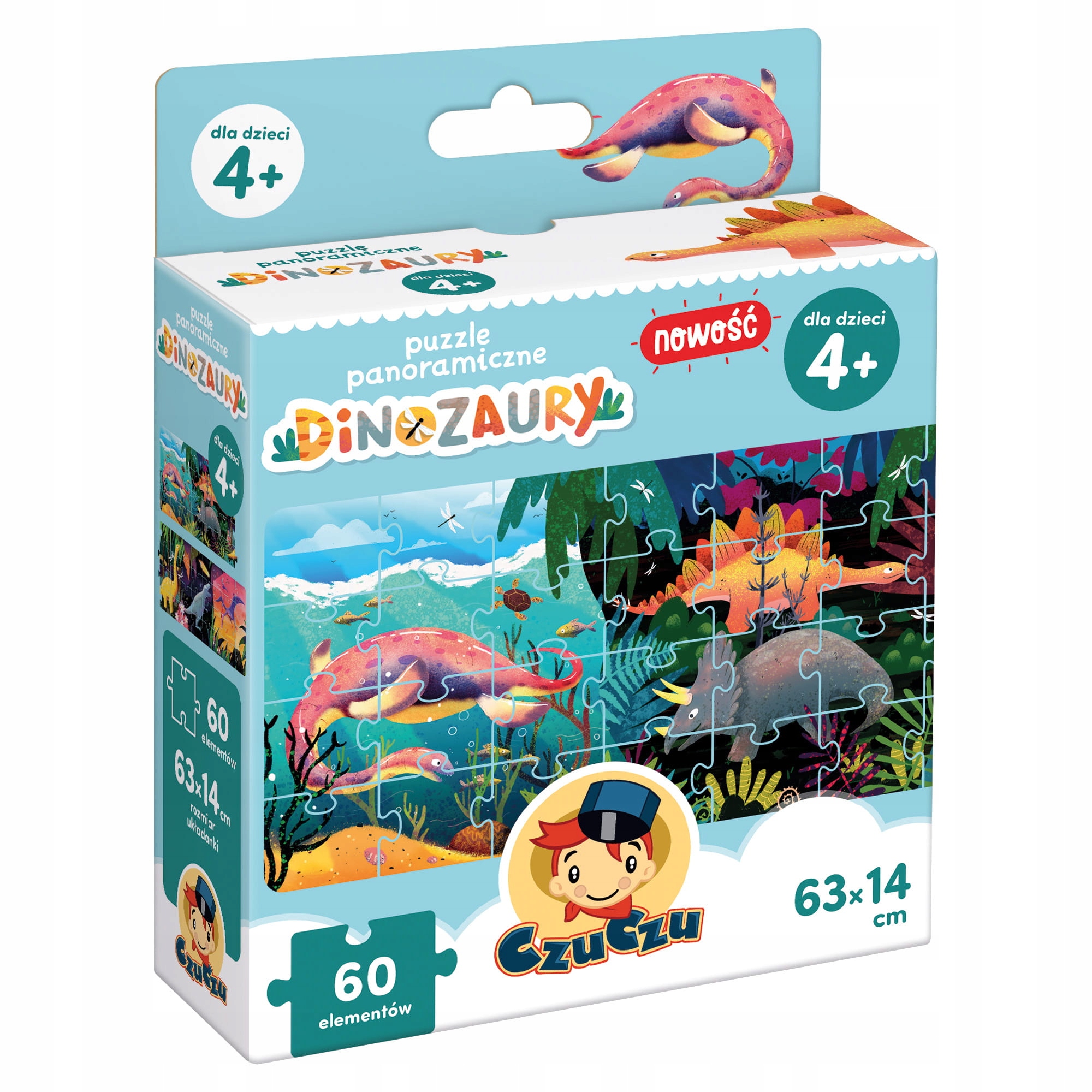 

Czuczu Puzzle Panoramiczne Dinozaury