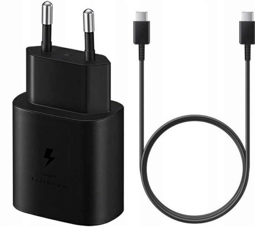 ORYGINALNA SZYBKA ŁADOWARKA SAMSUNG USB-C + kabel POWER DELIVERY GRATIS