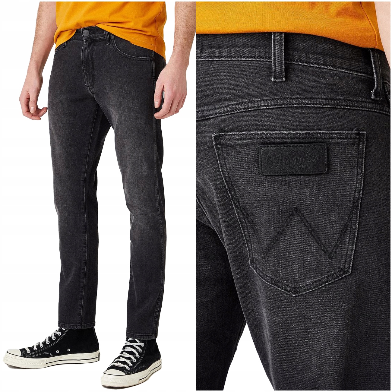 

Wrangler Larston Męskie Spodnie Jeansowe W34 L32