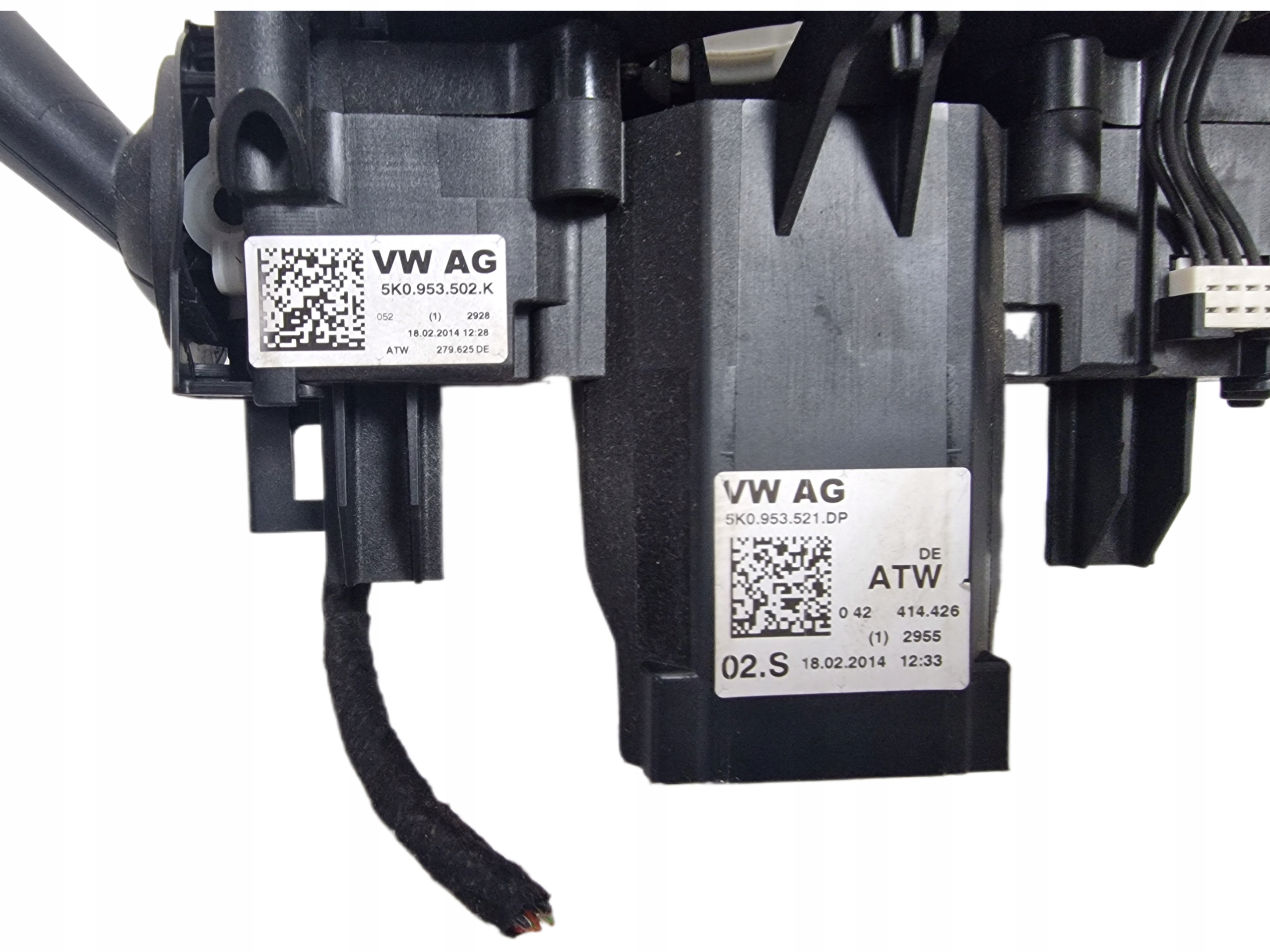 VW AUDI SKODA (1) switch ring ZWIJAK 5K0953569AG ORG.
