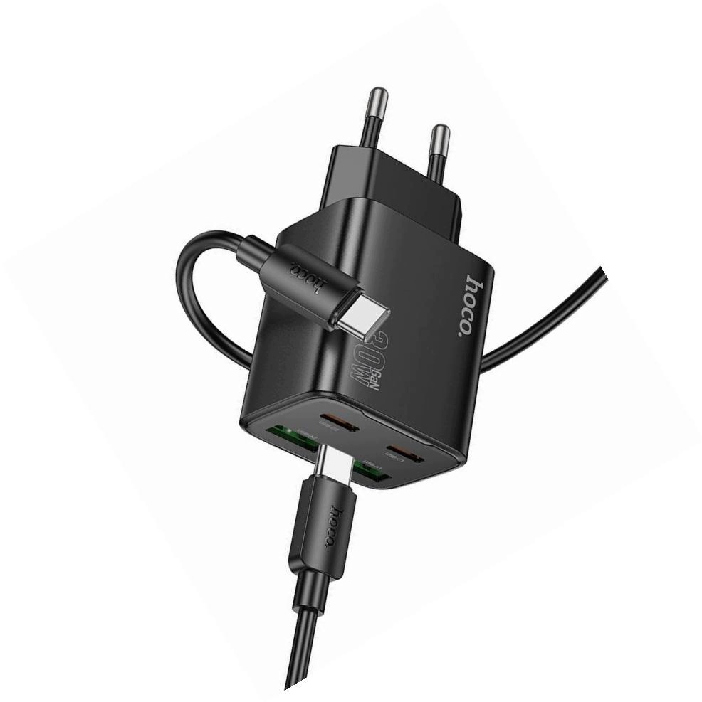Szybka ładowarka 30W 4 porty z kablem 1m Usb-c do Samsung Galaxy A52S 5G