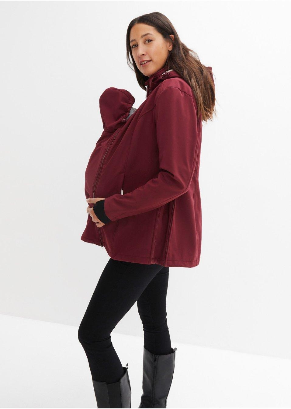 KURTKA CIĄŻOWA Z WSTAWKĄ NIEMOWLĘCĄ BONPRIX 50