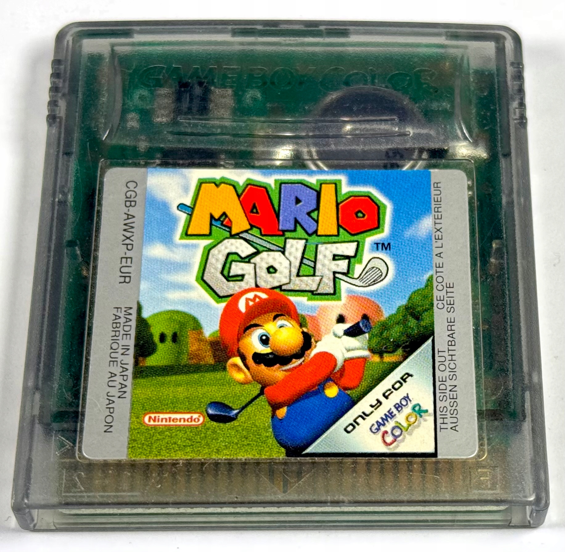 Mario Golf Nintendo Game Boy Color