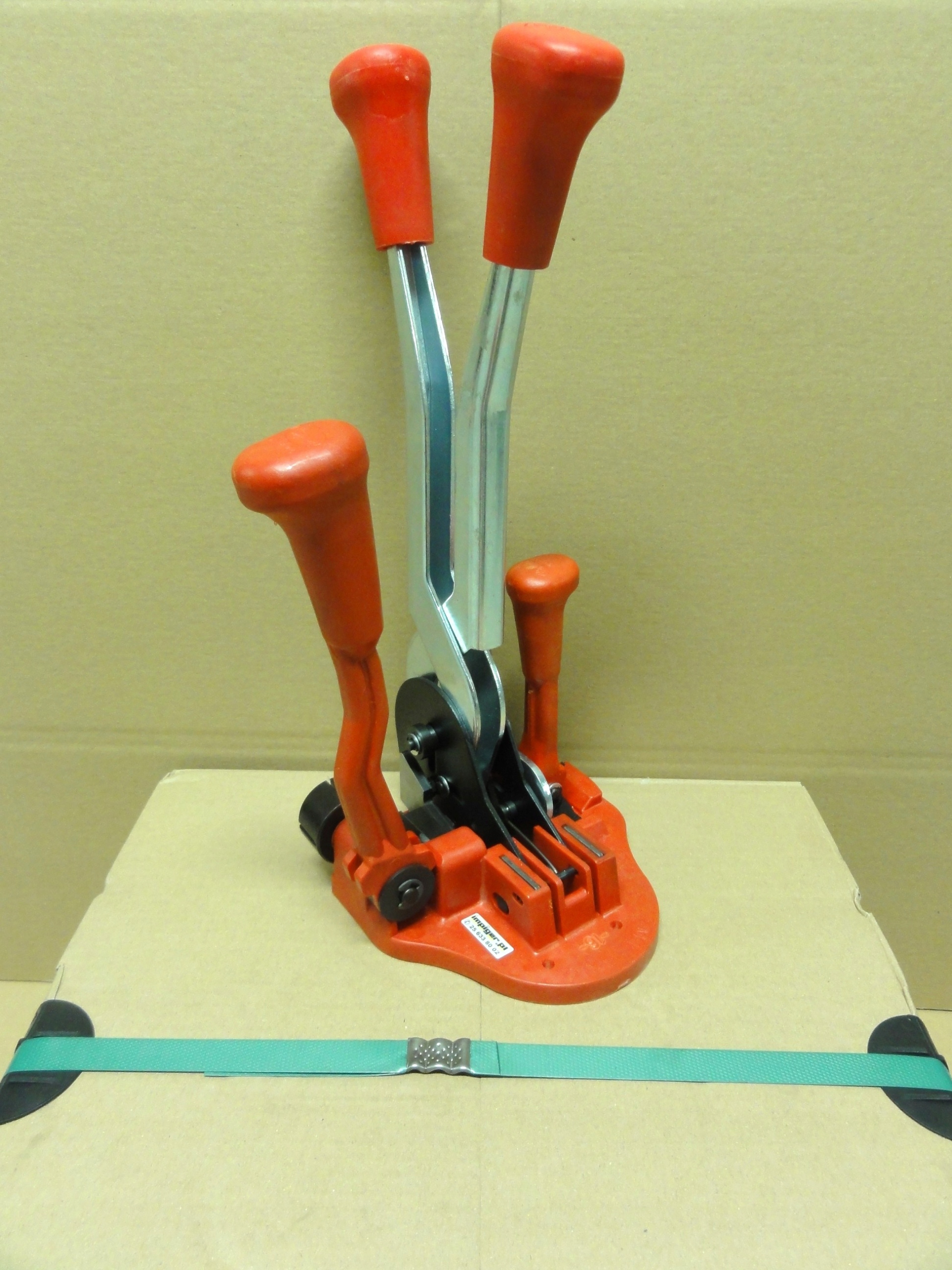 Paskowacz XL 13mm Milano Bandownica do taśma PP PET i zapinka blaszana Marka Milano