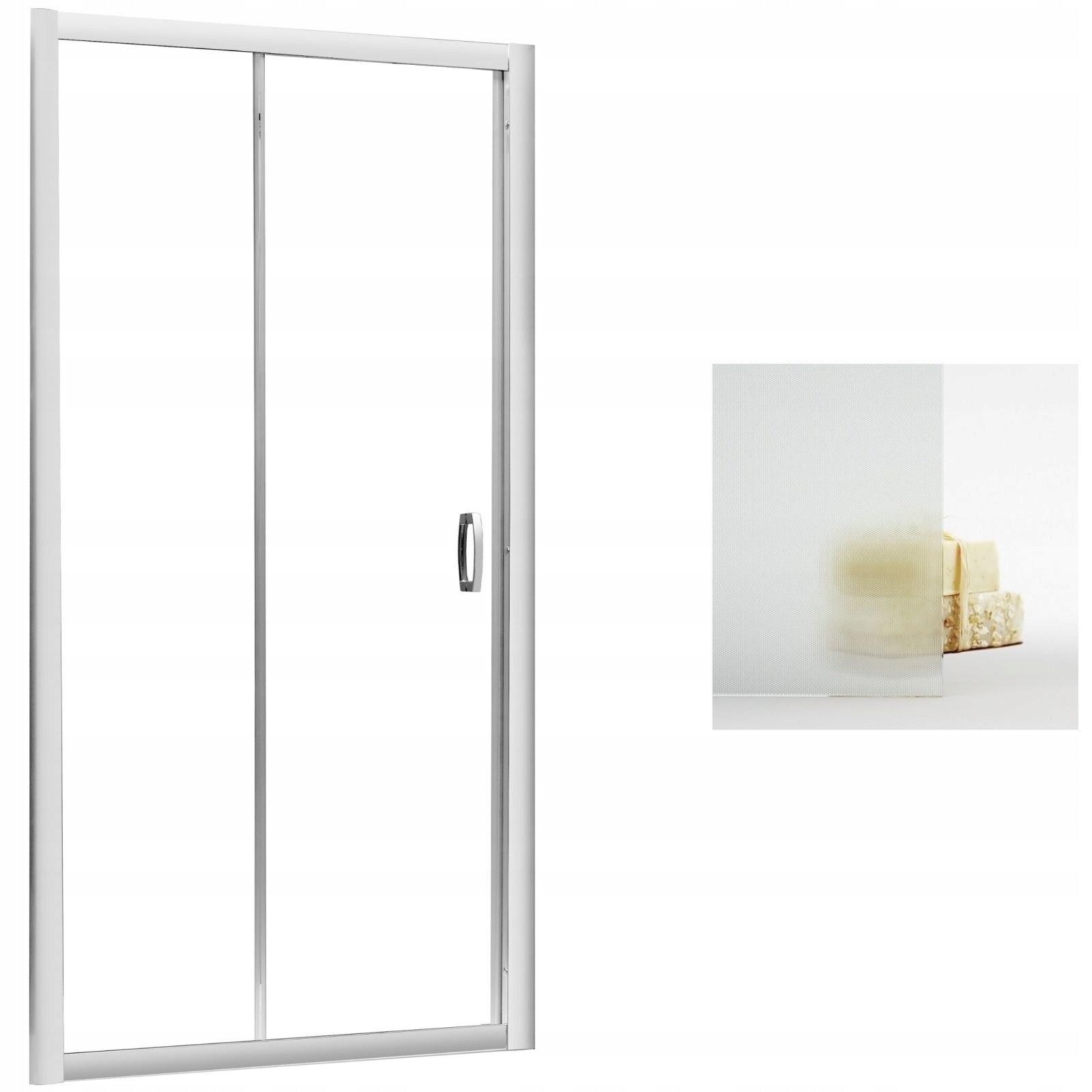 Drzwi prysznic RADAWAY Premium Plus DWJ 150 fabric Szerokość produktu 150 cm