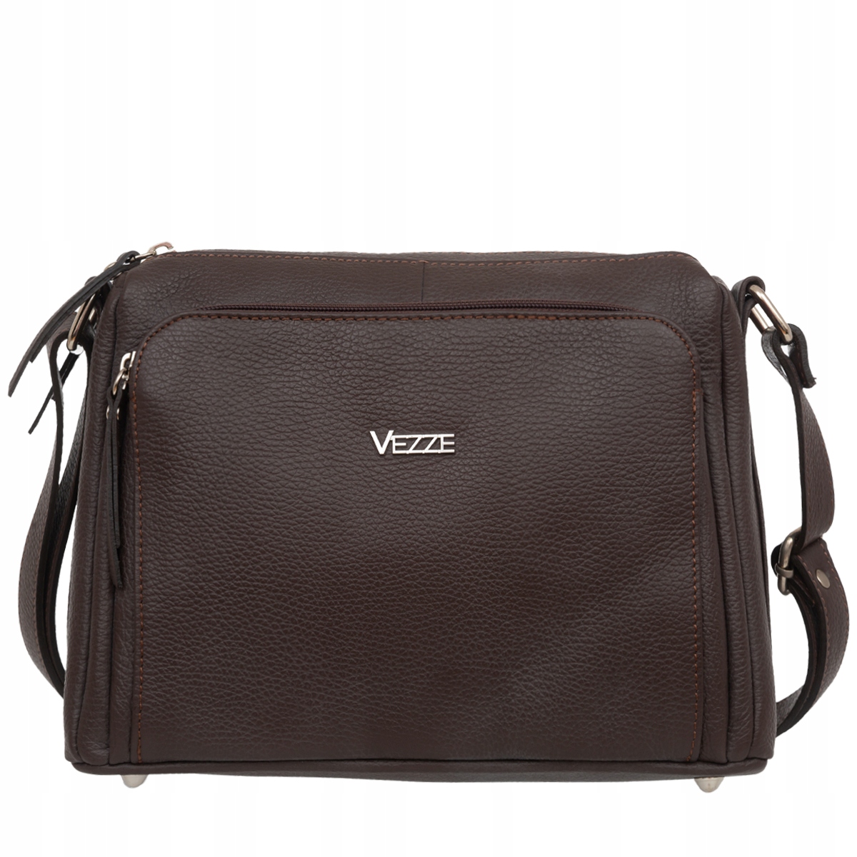 Kožená kabelka Vezze Boria Choco