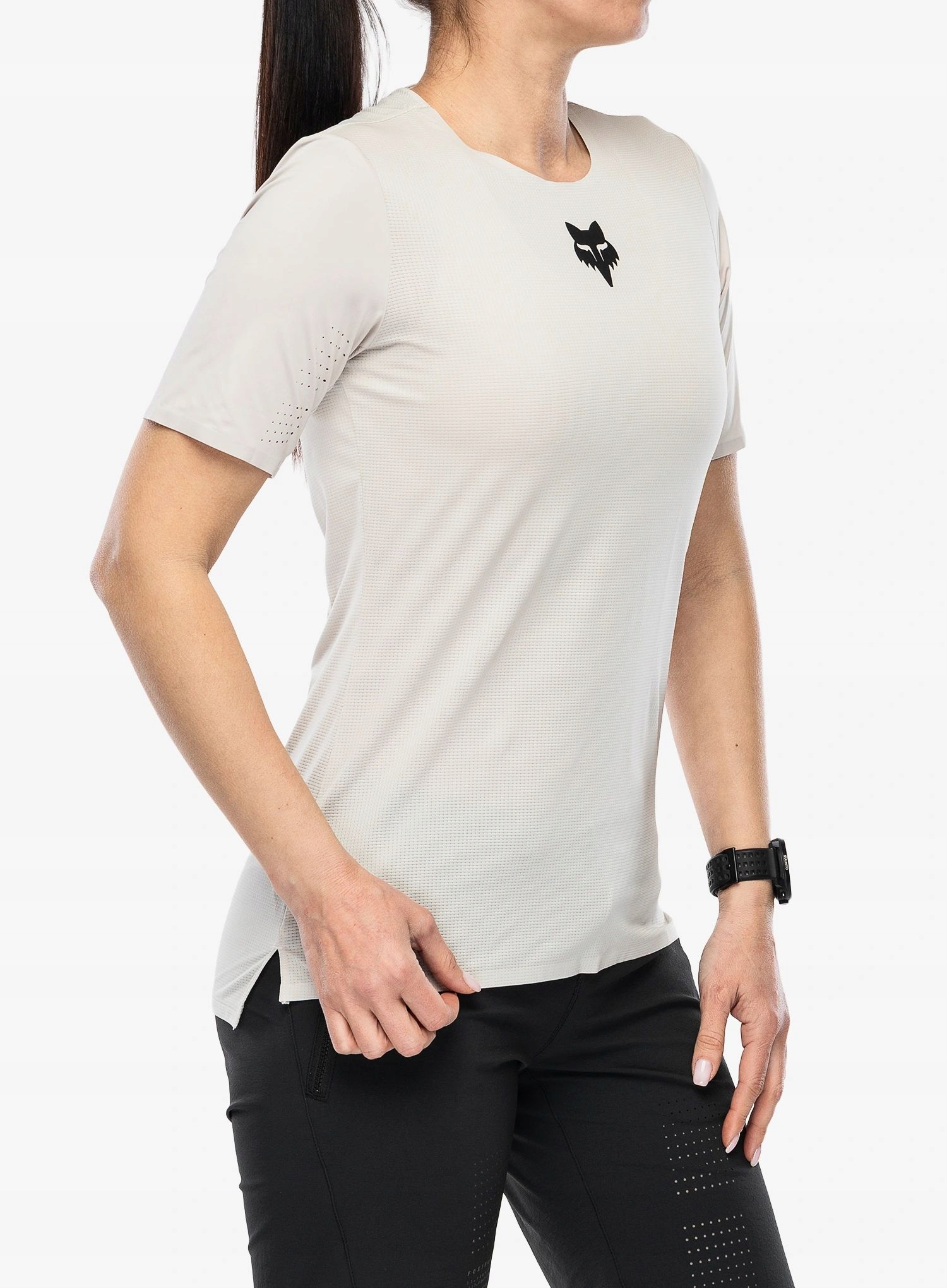 Dámské tričko Fox Flexair Ss Jersey chalk white S