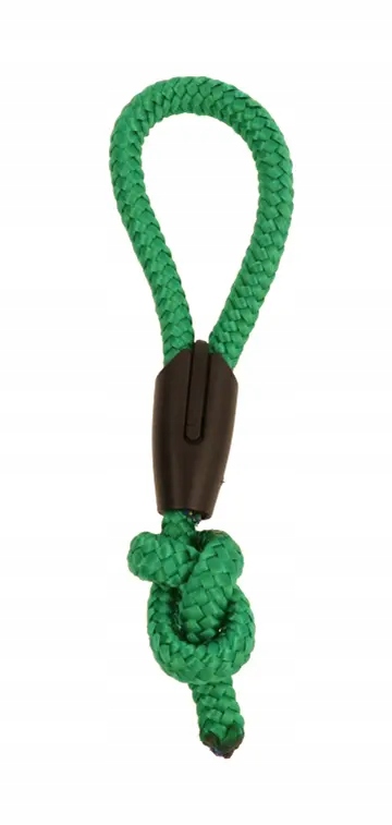 Zacisk Plastikowy do Linki 6mm Łącznik 5szt Czarny Długość 1 m