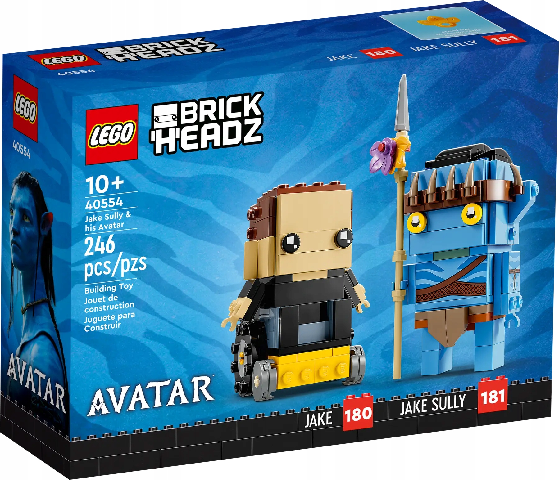 Lego BrickHeadz 40554 Jake Sully a jeho avatar