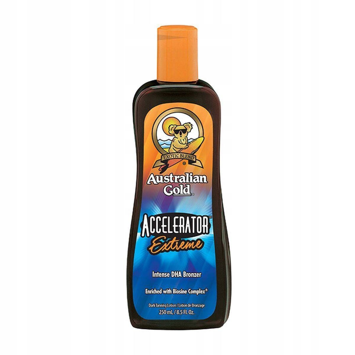 Australian Gold Accelerator Extreme, Balzám pro zrychlení opalování 250 ml