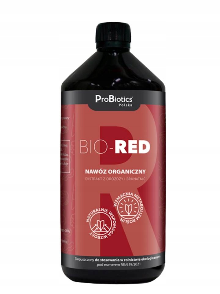 

Bio-red nawóz organiczny z drożdży i brunatnic 1l