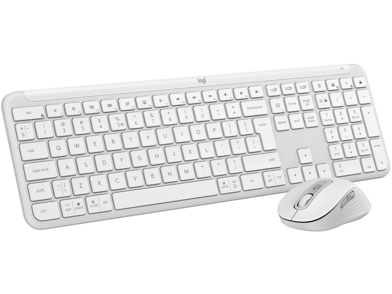 Zestaw Logitech Signature Slim Combo MK950 Biały
