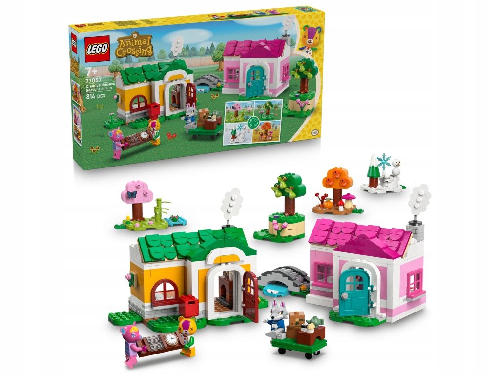 Lego Animal Crossing 77057 Kreativní domy: Zábavné období