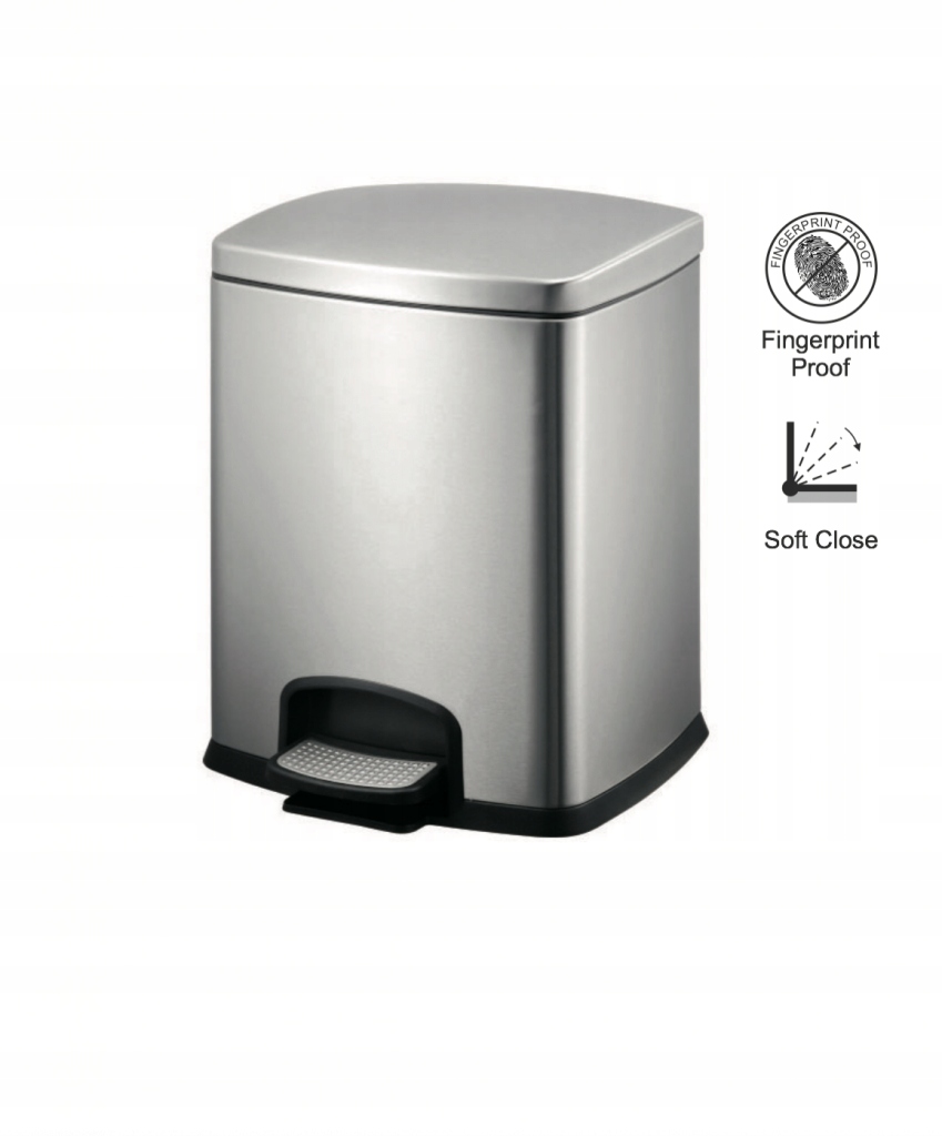 Stella Pedálový koš obdélníkový, 5L 20.20305