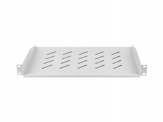 Lanberg AK-1008-S półka do szaf 19in 450/600//800mm 1U 483x315mm udźwig