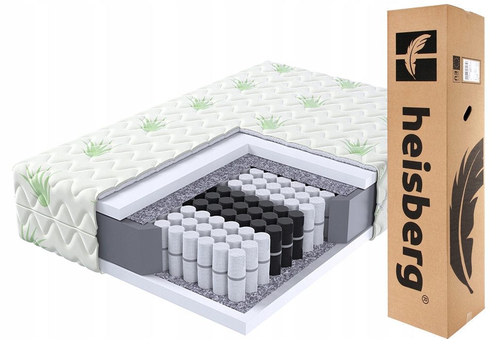 Matrace 80x200 taštičková Ari Premium Aloevera 21 cm Heisberg