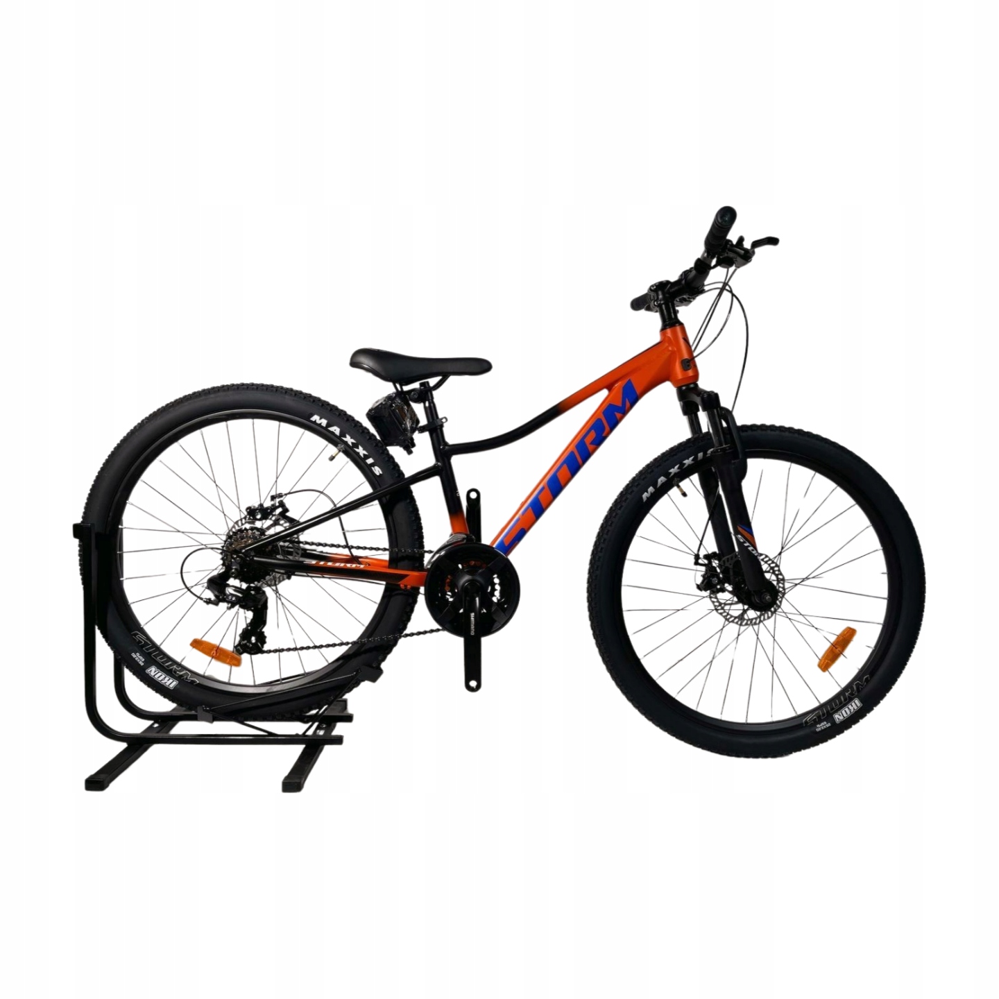 Rower 26 Storm Mtb Racer 1.0 2MD 3x7 al 13" pomarańczowo-czarny